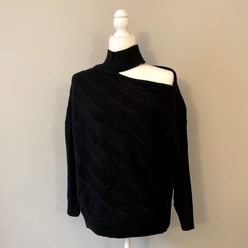 Venus One Cold Shoulder Sweater Worn Once Like New